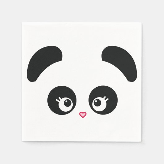 Love Panda® Papieren servetten (Voorkant)