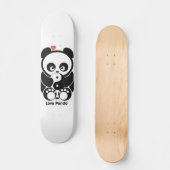 Love Panda® Persoonlijk Skateboard (Voorkant)