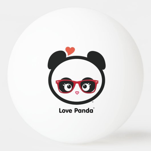 Love Panda® Pingpongbal (Voorkant)