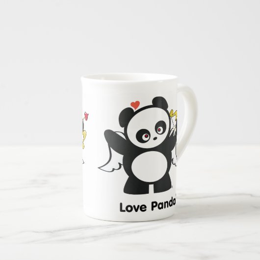 Love Panda® Porselein Kop (Voorkant rechts)