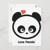 Love Panda® Post Card Briefkaart (Voorkant / Achterkant)
