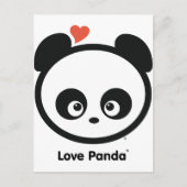 Love Panda® Post Card Briefkaart (Voorkant)