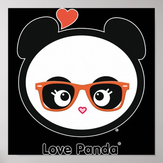Love Panda® Poster (Voorkant)