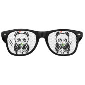 Love Panda® Retro Zonnebril (Voorkant)