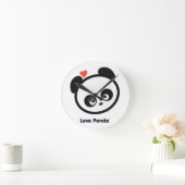 Love Panda® Ronde Klok (Huis)