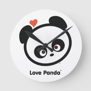 Love Panda® Ronde Klok