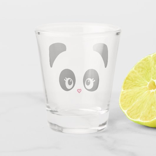Love Panda® Shot Glass Shot Glas (Achterkant)