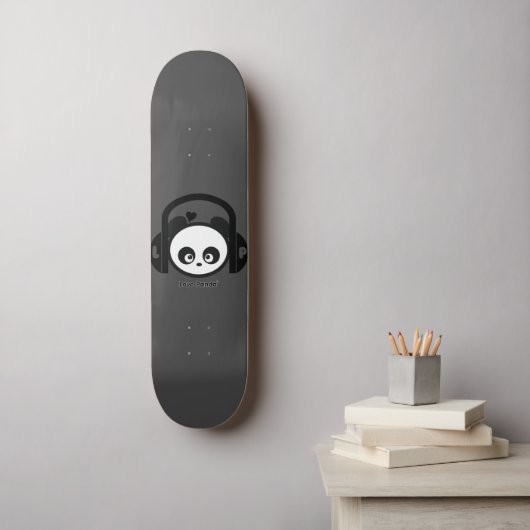Love Panda® Skateboard (Muurkunst)