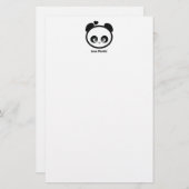 Love Panda® Stationery Briefpapier (Voorkant / Achterkant)