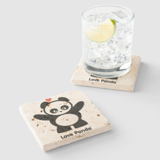 Love Panda® Stenen Onderzetter