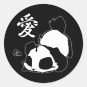 Love Panda Stickers (Voorkant)
