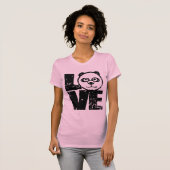Love Panda T-shirt (Voorkant volledig)