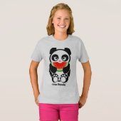 Love Panda® T-shirt (Voorkant volledig)