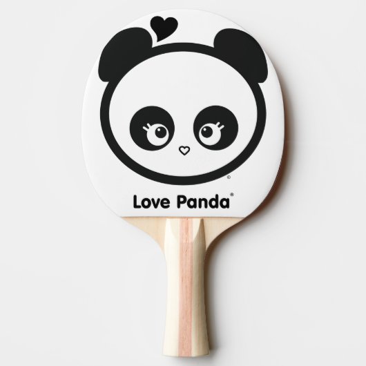 Love Panda® Tafeltennisbatje (Achterkant)