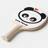 Love Panda® Tafeltennisbatje (Voorkant Gekanteld)