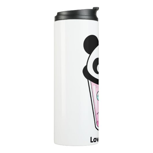 Love Panda® Thermosbeker (Gedraaid links)