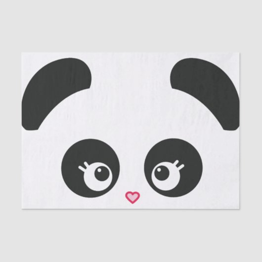 Love Panda® Tissuepapier (Voorkant)