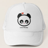 Love Panda® Trucker Hat Trucker Pet (Voorkant)