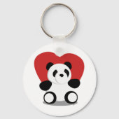 Love Pandas Sleutelhanger (Voorkant)