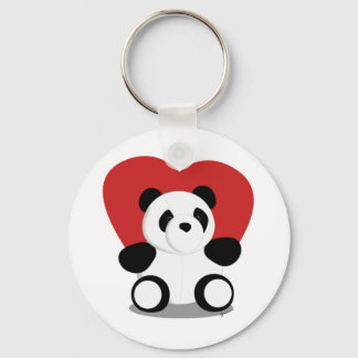 Love Pandas Sleutelhanger