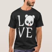 Love Pandas T-shirt (Voorkant)