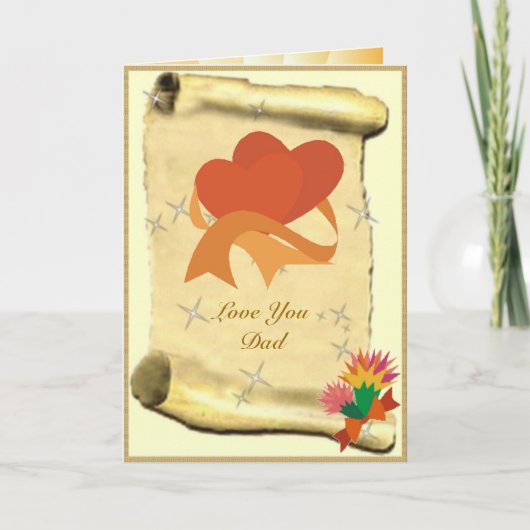 Love Paper - Vaderdag Kaart (Voorkant)