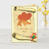 Love Paper - Vaderdag Kaart (Gele Bloem)