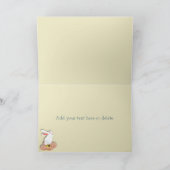 Love Papercut Mid Bunnies, Lotus, Moon Feestdagen Kaart (Binnen)