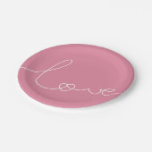 LOVE PAPIEREN BORDJE (Gekanteld)