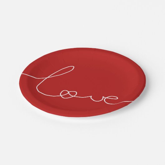 LOVE PAPIEREN BORDJE (Gekanteld)