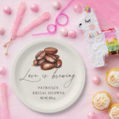 Love Papieren Bordje (Feest)