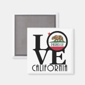 LOVE Paradise California Magneet (Voorkant / Achterkant)