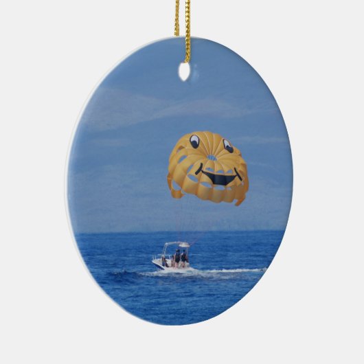 Love Parasailing Keramisch Ornament (Rechts)