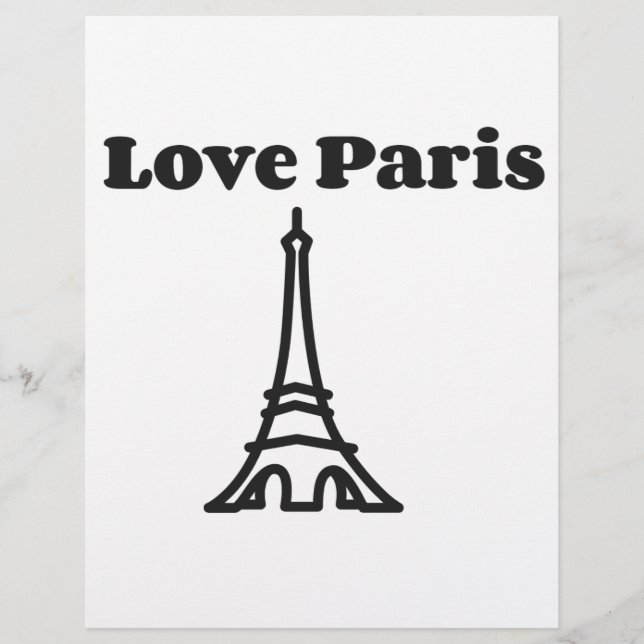 Love Paris (Voorkant)