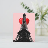 Love Paris Briefkaart (Staand voorkant)