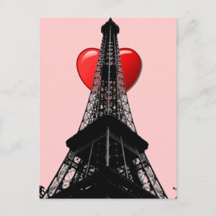 Love Paris Briefkaart
