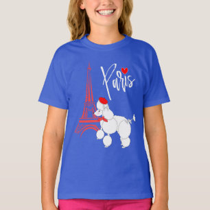 Love Paris French Poodle Super Cute T-shirt