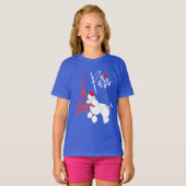 Love Paris French Poodle Super Cute T-shirt (Voorkant volledig)
