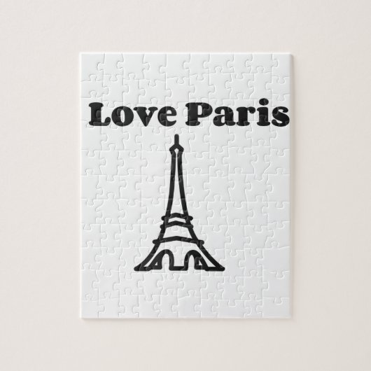 Love Paris Legpuzzel (Verticaal)
