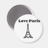Love Paris Magneet (Voorkant / Achterkant)