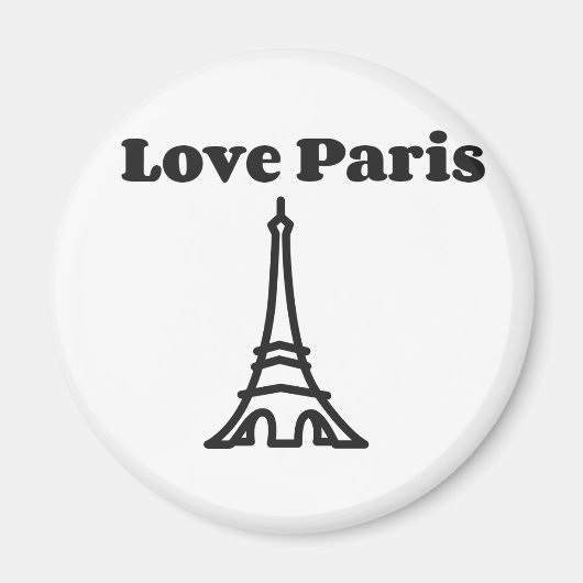 Love Paris Magneet (Voorkant)