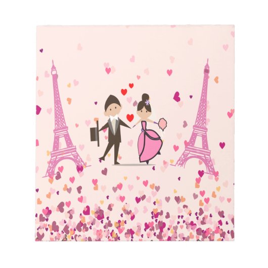 LOVE PARIS NOTITIEBLOK (Voorkant)
