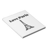 Love Paris Notitieblok (Schuin)