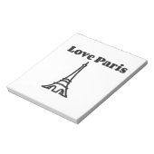 Love Paris Notitieblok (Linkerzijde)