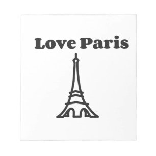 Love Paris Notitieblok
