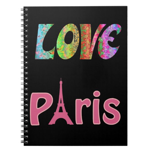 Love Paris Notitieboek (Voorkant)