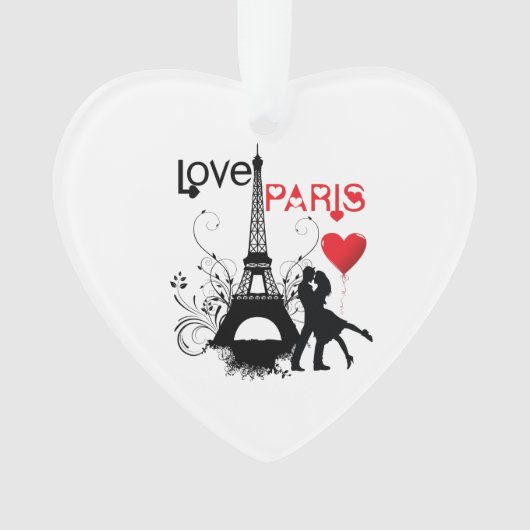 Love Paris Ornament (voorkant)