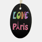 Love Paris Ornament (Links)