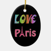 Love Paris Ornament (Voorkant)