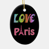 Love Paris Ornament (Achterkant)